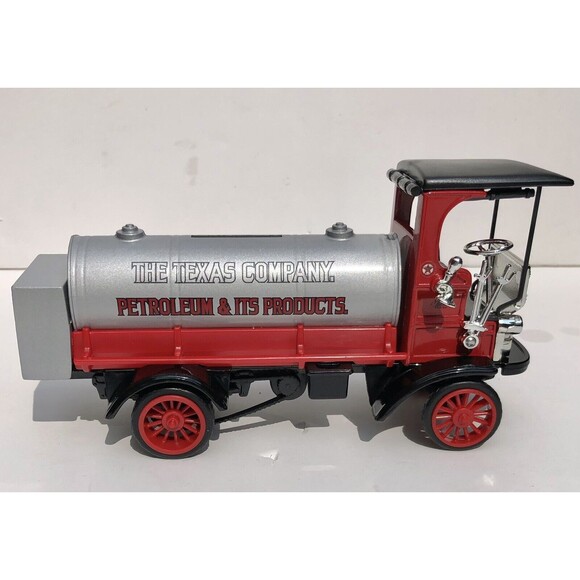 TEXACO Limited Collector's Edition 1910 MACK OIL TANKER TRUCK 3.5" X 7" - Picture 3 of 9